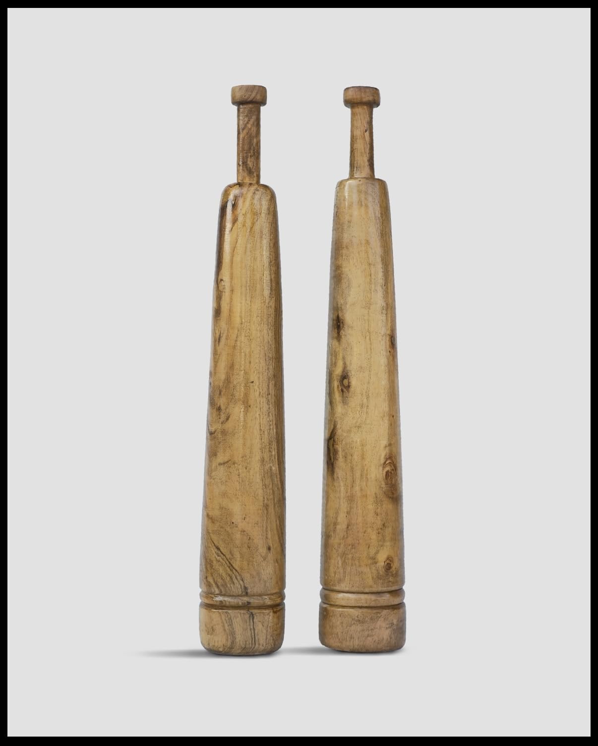 Unique Sports Company (Plain-Taper) Mudgar Sheesham Wood Indian Clubs (Pack of 1) (7, Kilograms)-picture-30