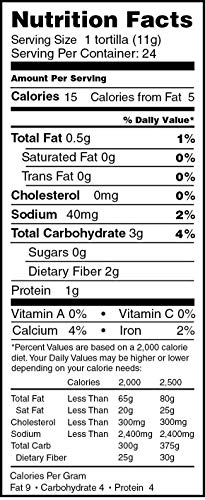 Mr. Tortilla 1 Net Carb Tortillas (96 Tortillas) | Keto, Vegan, Kosher | (Multigrain)