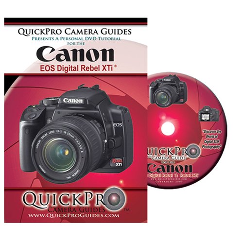 Canon Rebel XTi Instructional DVD by QuickPro Camera Guides
