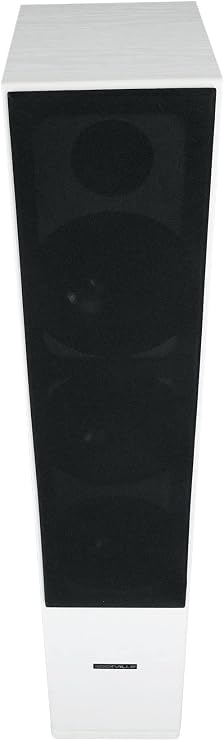 Rockville RockTower 64W White Home Audio Tower Speaker Passive 4 Ohm