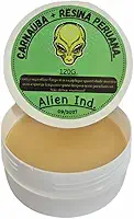 Cera Automotiva Carnaúba + Resina Peruana Alien Cera 120g | Brilho Espelhado, Remove Pequenos Riscos, Proteção e Revitalização da Pintura e Queimados