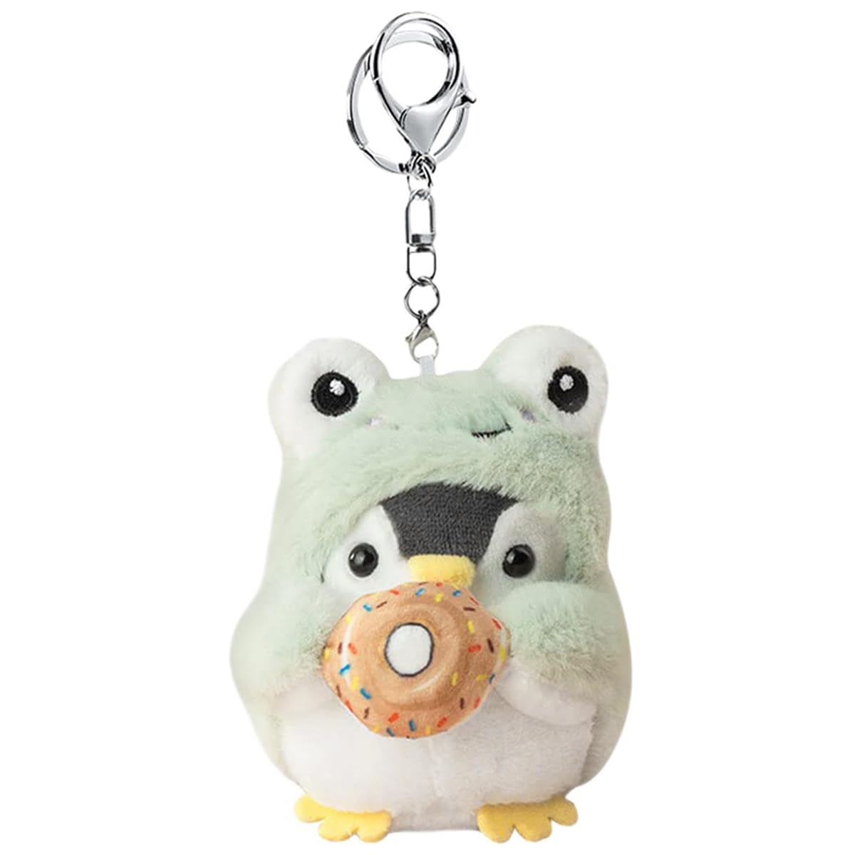 Amazon.co.jp: [karonpeln] カエル キーホルダー ぬいぐるみ キー