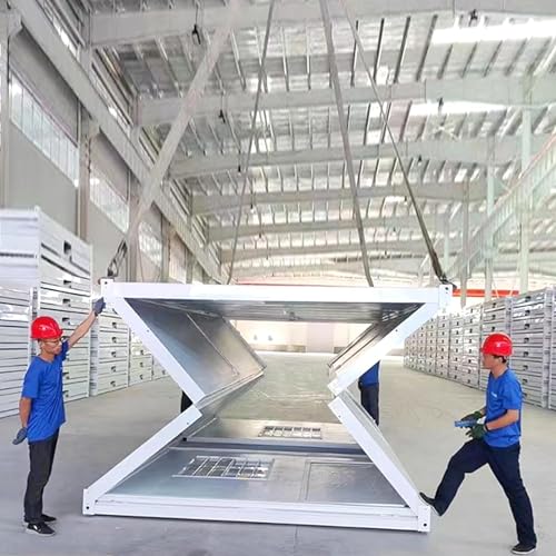 Portable Prefabricated Tiny Home 13x20ft, Mobile Expandable Plastic Prefab House for Hotel, Booth, Office, Guard House, Shop, Villa, Warehouse, Workshop (with Restroom). - Image 6