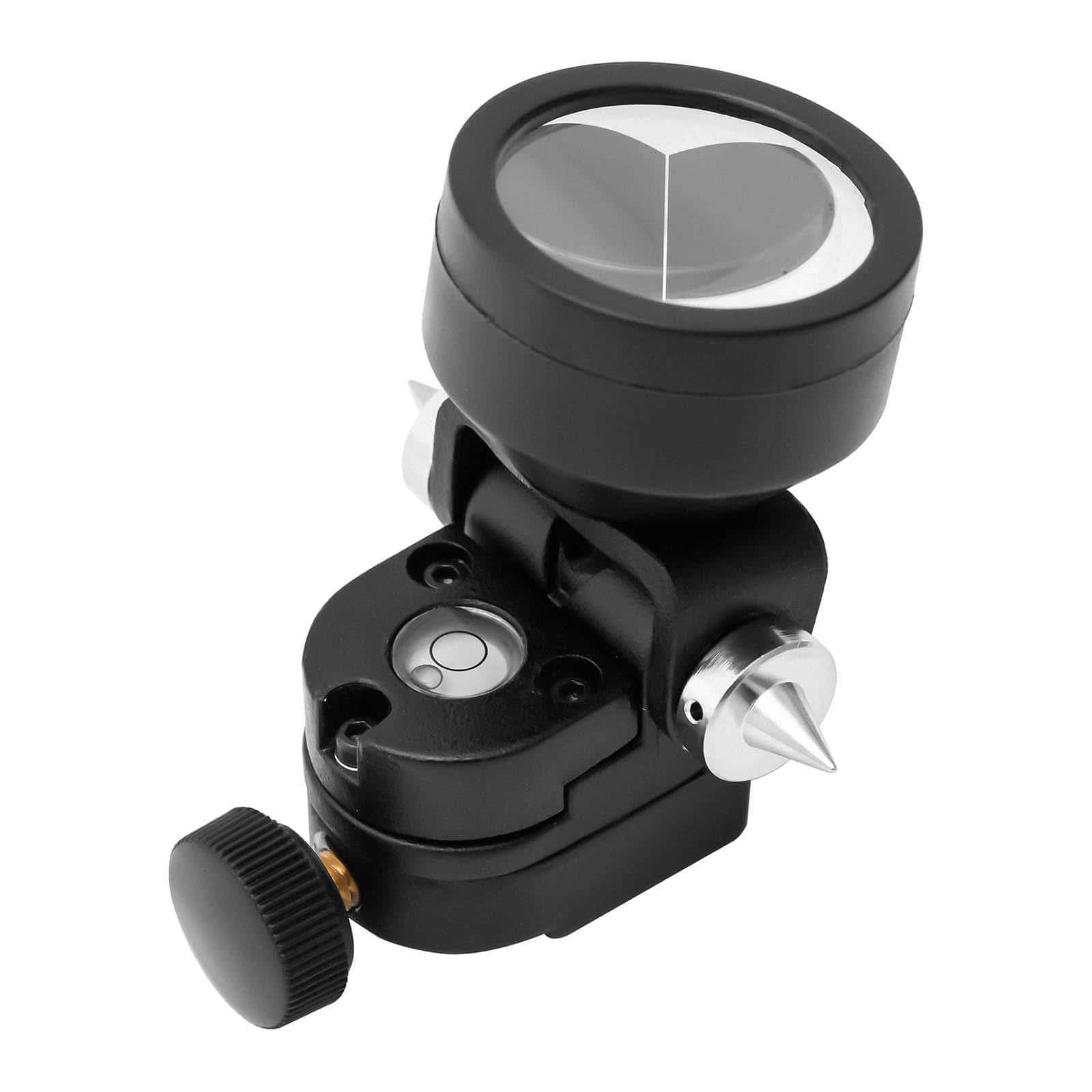 Steinberg Systems SBS-MPSA-102 Mini prisma con asta - Ø 3,5 cm - Rivestimento in argento