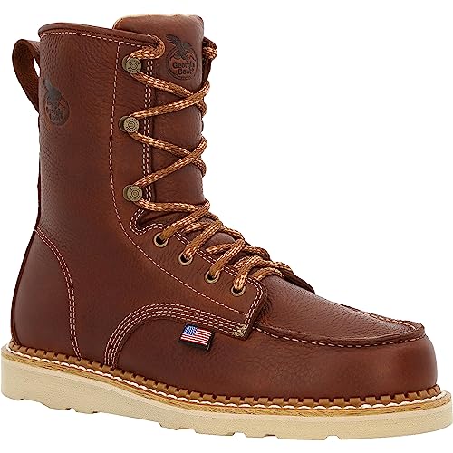 Georgia Boot Wedge Moc Toe Work Boot Size 12(W)