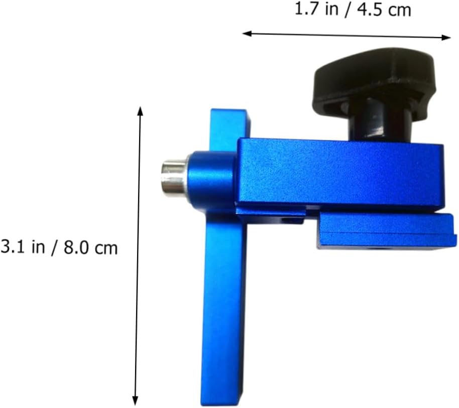 Professional Woodworking Equipment Stop Block Miter Chute Limiter Aluminum Alloy Easy to Carry