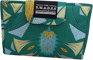 the s.w.a.d.e.s style, truly indic fashion Green Enigma 6-Pocket Clutch Pouch-picture-11