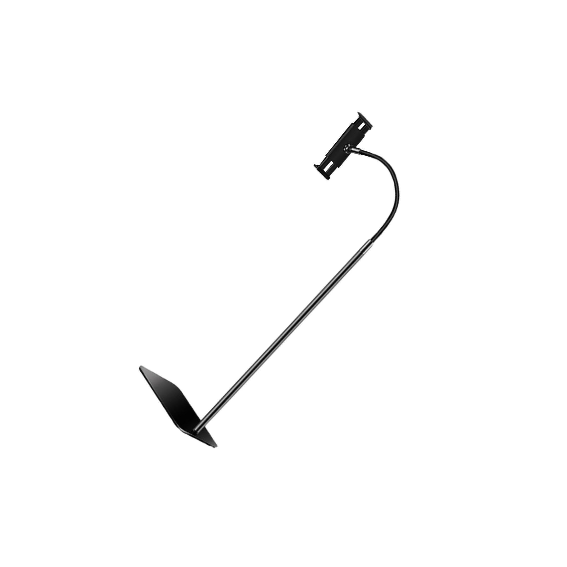 Soporte de Suelo para teléfono con Altura Ajustable y Base Estable giratoria para grabación de vídeo con tecnología Brazo Largo Flexible con rotación 360 Grados, 120 centímetros