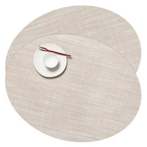 �`���E�B�b�` �����`�����}�b�g �~�j�o�X�P�b�g�E�B�[�u Mini Basketweave �ȉ~ �I�[�o�� 2���Z�b�g (�p�[�`�����g)