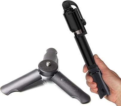 ZXD ZHEXUNDIAN Phone Tripod Selfie Stick Integrated Portable All-in-One Professional Mini Tripod for Smartphone/Phone Holder