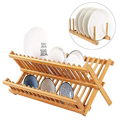 Miyare ミヤレ ディッシュラック 水切り 折りたたみ 皿立て 収納 プレート 皿 スタンド 竹製品 深皿 のレビュー クチコミとして参考になる投稿2枚 Roomclip ルームクリップ
