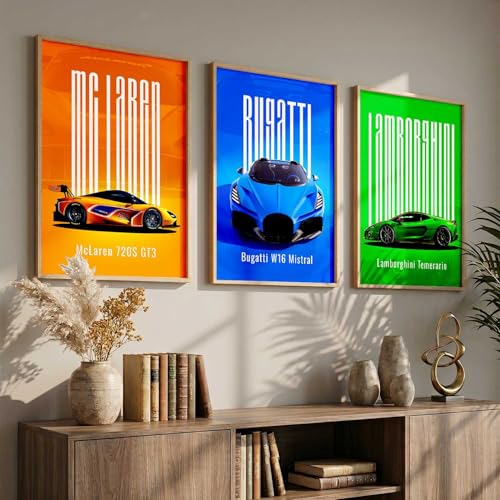 Image of kotart Big Sports Car paintig for living room