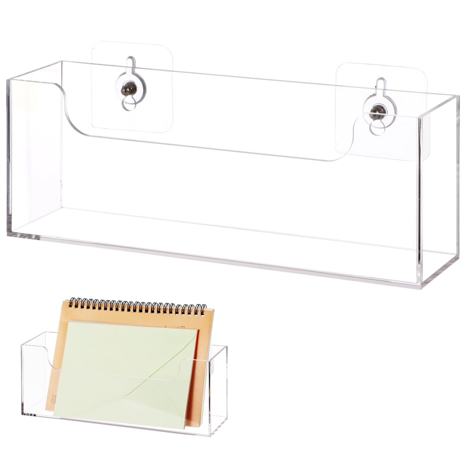 Support de courrier de bureau mural transparent pour ne plus perdre vos factures