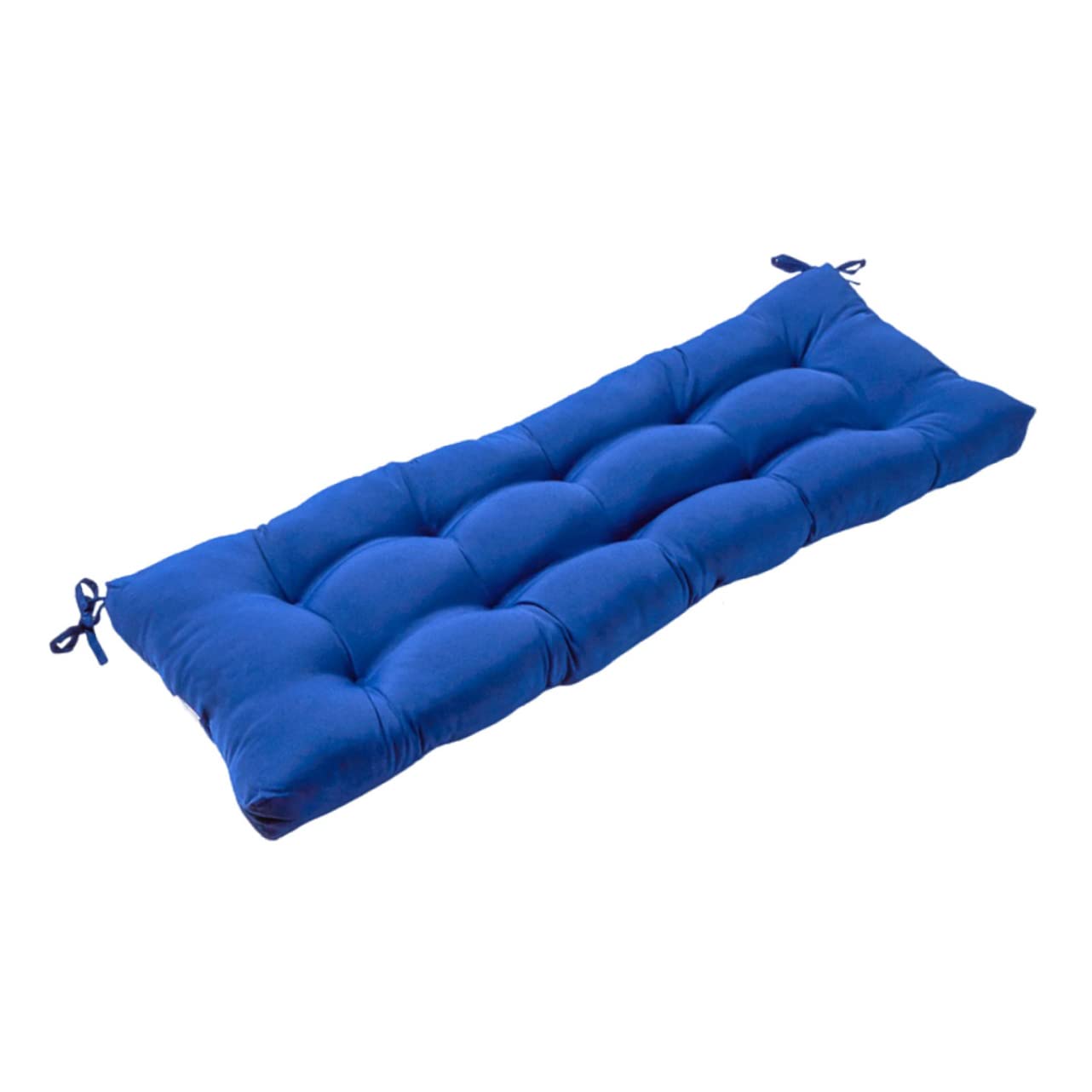 Coussins de banc d'extérieur – Coussin de chaise de jardin respirant et lavable, léger et confortable pour terrasse, pour tous les espaces extérieurs – Bleu