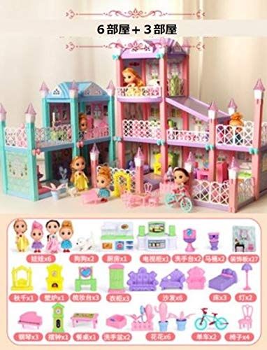 Amazon.co.jp: 子供 おもちゃ 女の子 ドールハウス プリンセス お城