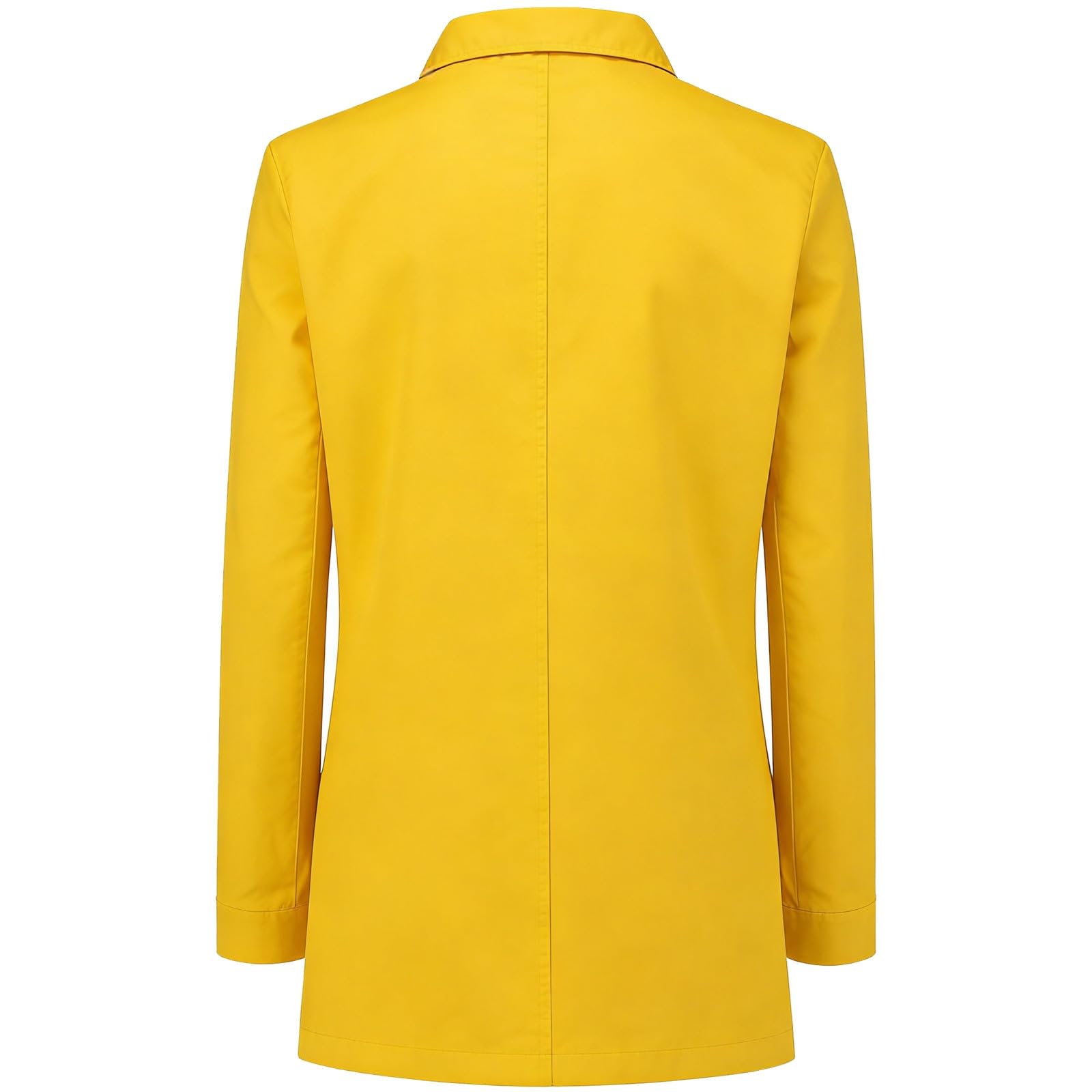 Generisch Giacca casual da uomo, tinta unita, per il tempo libero, baggy, sportiva, con tasche, vestibilità normale, con un bottone, per ufficio, moderatore, alla moda, per matrimonio, smoking
