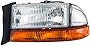 Dorman 1590458 Driver Side Headlight Assembly Compatible with Select Dodge Models