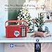 YOWGULF AM FM Radio with Best Reception,Bluetooth Portable AM FM Transistor,Battery Operated Radios or AC Power,Large Dial,Headphone Jack, Gifts for Seniors Elderly