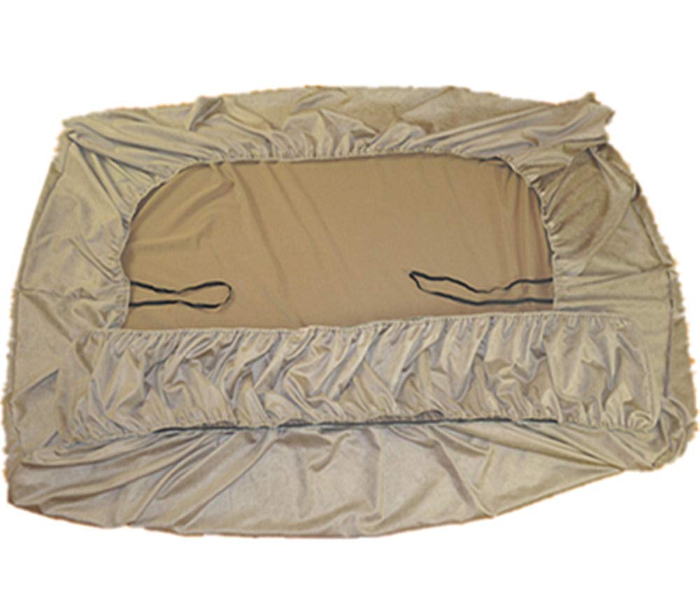 Housse de clic clac extensible 120-200cm Noir Marron