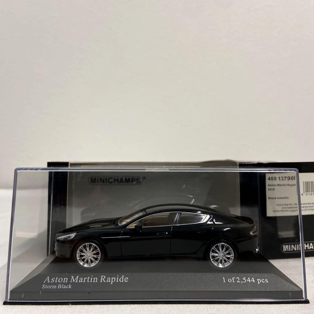 Amazon | MINICHAMPS 1/43 Aston Martin Rapide 2010年 Black Metallic