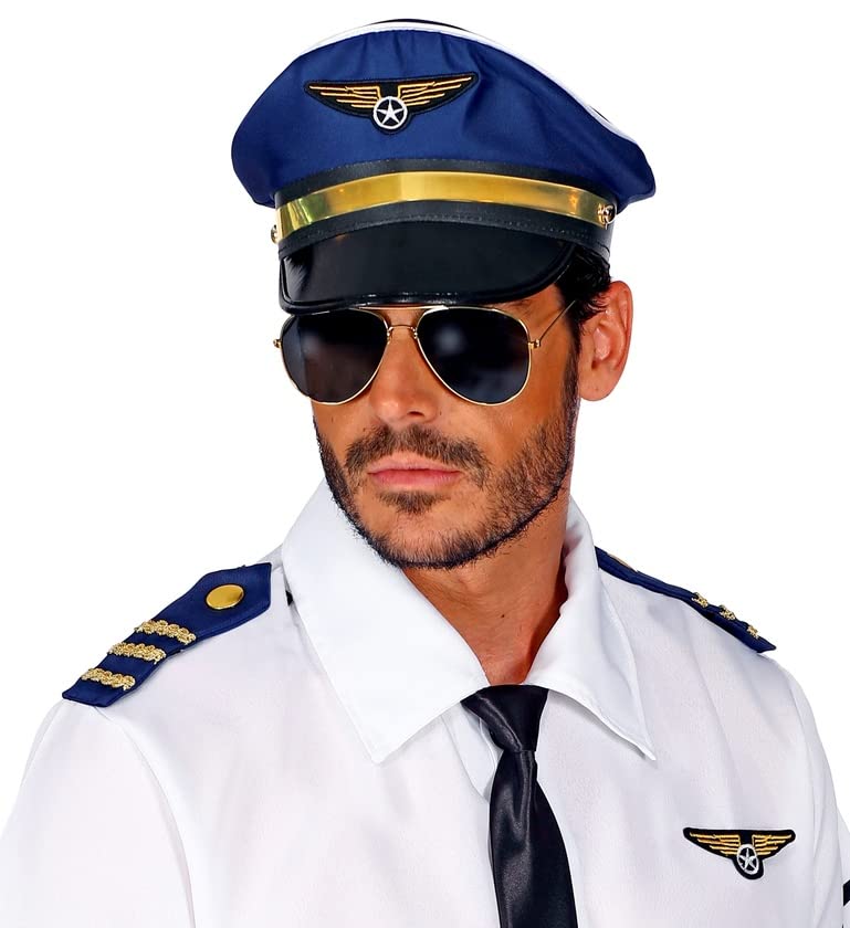 Mega_JumbleSale® Airline Pilot Captain Costume Kit Pilot Dress up