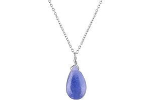 Captivating Blue Tanzanite Heart Pendant: A Symphony of Elegance and Healing
