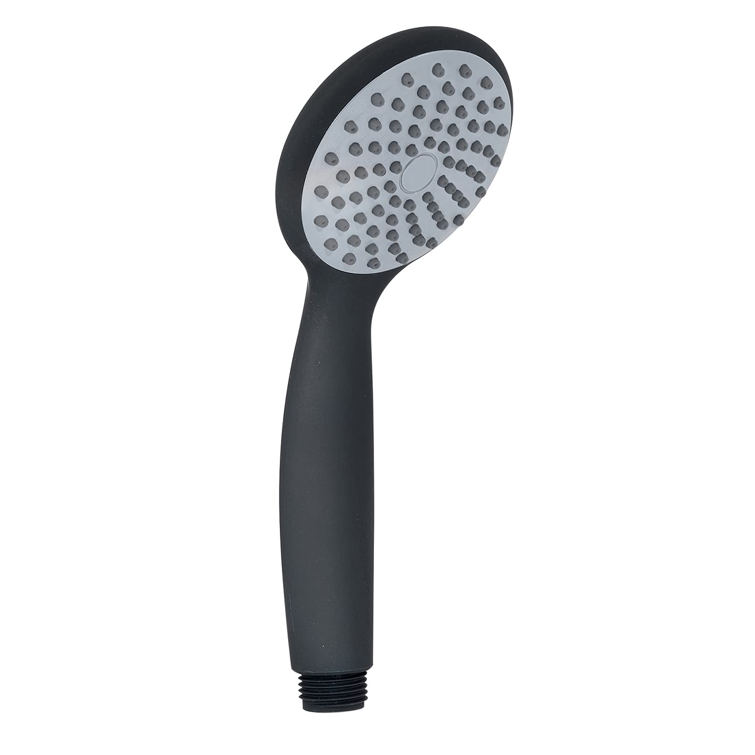 GEDY G-Easy 04, Doccetta per doccia 1 getto, Soffione doccia in ABS con finitura nera, 5 anni di garanzia, Design R&S Gedy, Filtro doccia antisabbia incluso