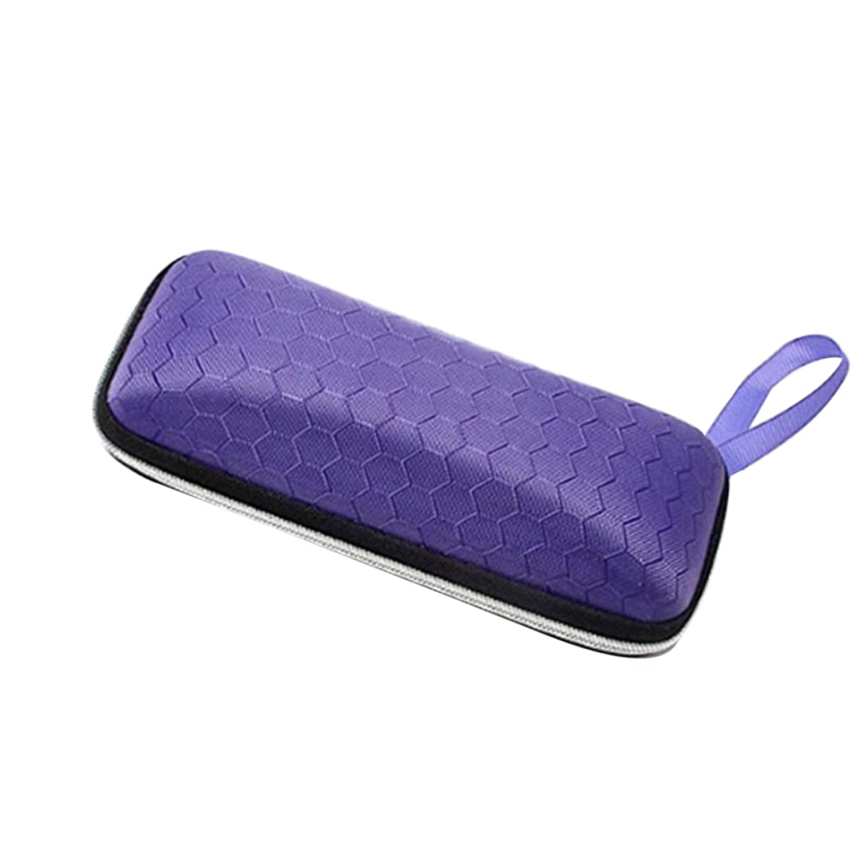 STOBOK1 Pc Estuches Para Gafas Funda Para Gafas De Sol Con Cremallera Estuche Rígido Para Gafas Estuche De Gafas Eva Almacenamiento De Gafas Cajas Duro Púrpura Casa De Molusco Soporte