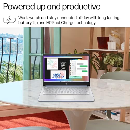 HP Laptop 14" 2025 Intel 16GB RAM 628GB Win11 Pro Blue miniatura 7