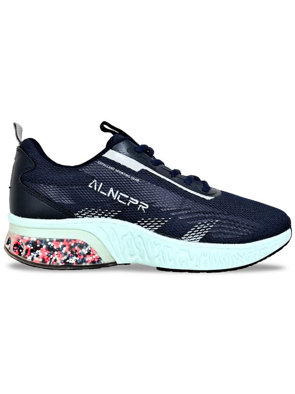 Image of Allen Cooper Training,Road Running,Cricket,Gym,Sports Comfortable Extra Max Cusion with Memory Foam Insole Running Shoes for Men(509 | Navy | Size-6,7,8,9,10)
