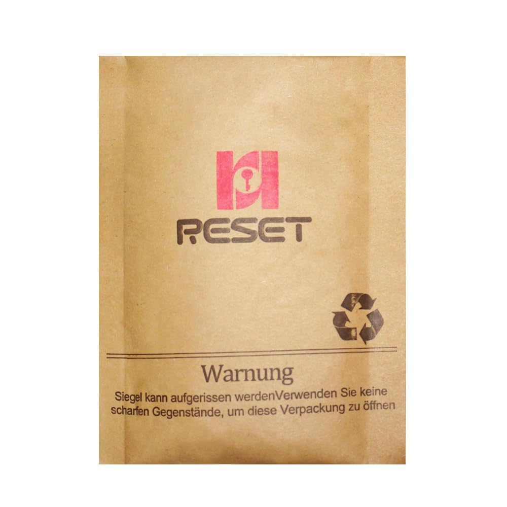 RESET-200 Candado de Combinación de 4 Dígitos con Cable de Acero de 30 cm, Candado de Alta Seguridad para Equipaje, Maleta, Estuche de Armas, Caja de Herramientas, Casco, Negro, Paquete de 2
