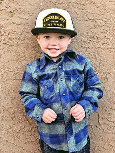 Miniatura 6 de Born to Love - Gorra de béisbol para niño y bebé con visera, en color blanco y azul