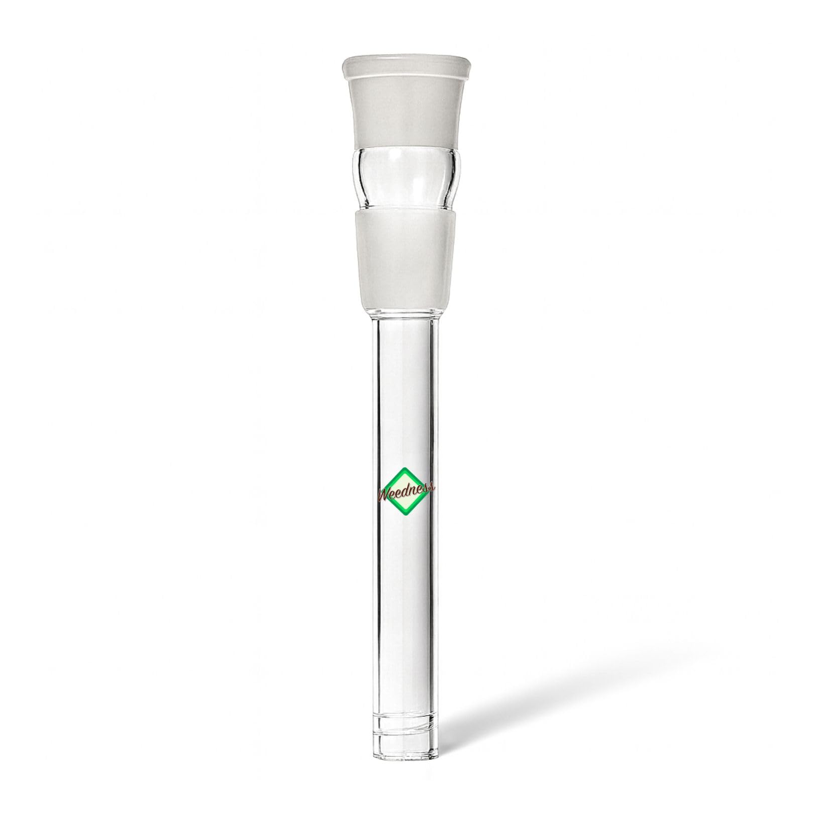 Weedness Glass Bong Chillum Diffuser 18.8 mm Cut 16 cm - Accessory Chillum Head Adapter Tip Steckchillum Connector
