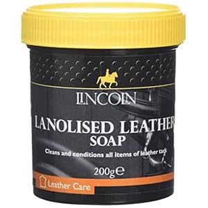 LINCOLN Lanolised Leather Saddle Soap, 200 g
