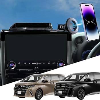 AXIS スマートフォン　ホルダー　40系アルファード　ヴェルファイア Amazon.co.jp: 【アルファード/ヴェルファイア40系 スマホ