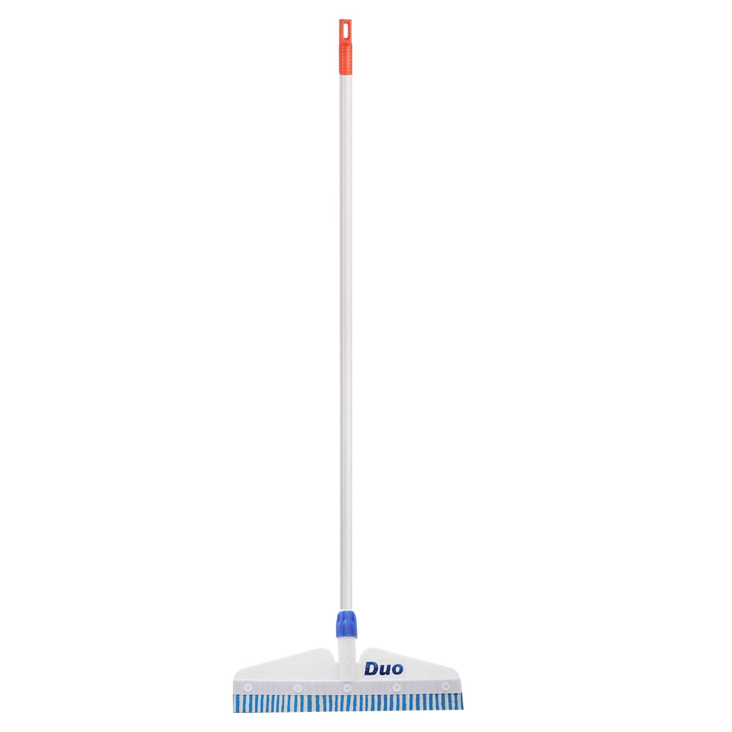 Zureni ZN DUO-21 Wiper 21 inch with Foam Rubber Blade, Power Coating Rod with Sturdy Long Handle for Wiping, Floor Cleaning and Dirt Removal in Home, Bathroom & Kitchen (Random Colours)