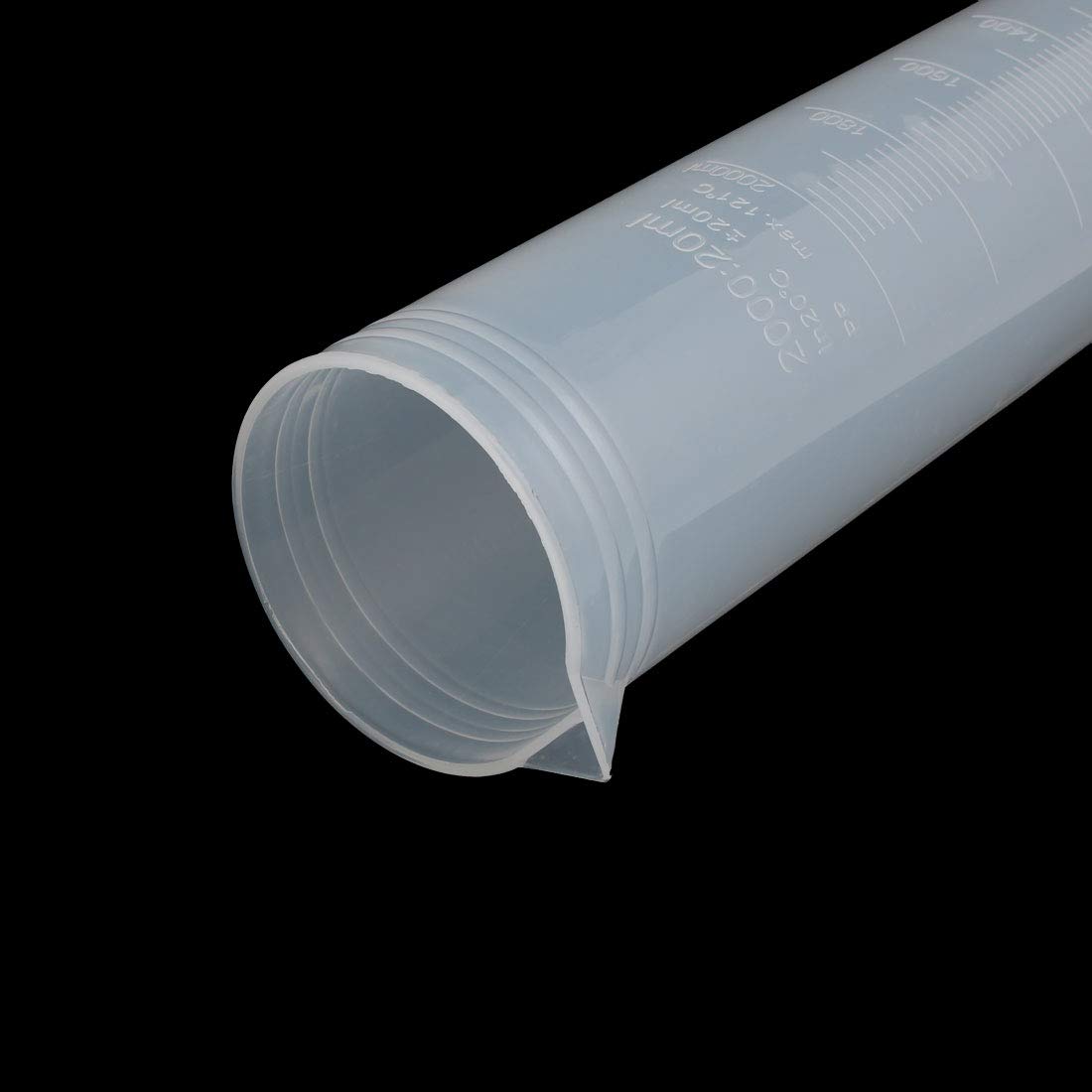 Aexit Cilindro graduato per misurazione di liquidi con soluzione di laboratorio in plastica da 2000 ml ID: 462642