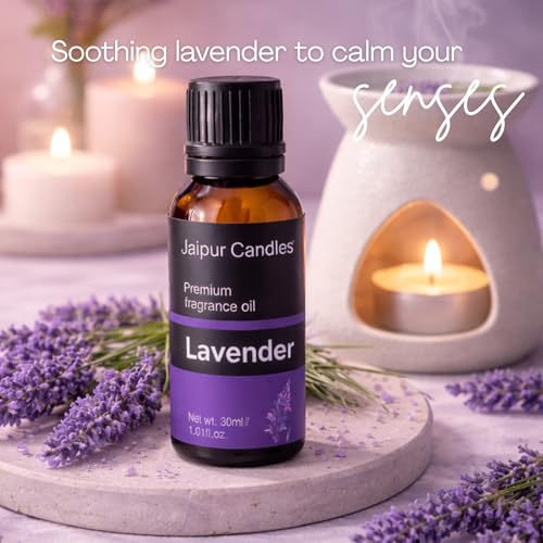 Image of Fragrance Oil | 30 ml | Aroma Oil for Home Fragrance | Best for Aromatherapy | Use in Diffusers, Candles, Air Fresheners (30ML, Lavender)