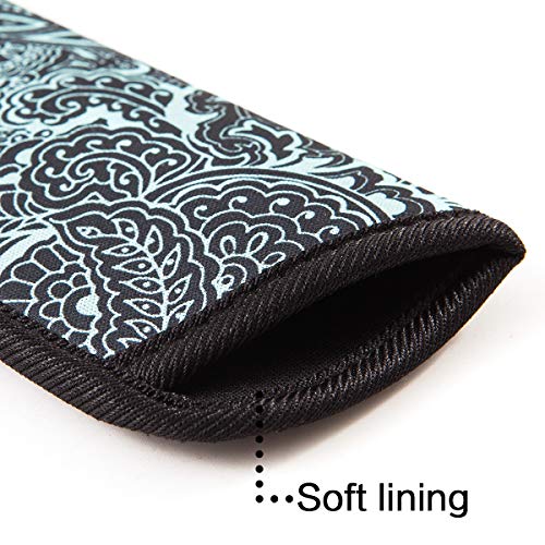 Image of TRIUMPH VISION 3 Pack Reading Glasses Pouch Soft Case Eyeglass Sleeve Slim | Alternative to Bulky Case in bag, Lightweight Lined Padded Protect Optical lens Slip in, Cute Pattern Portable for Daily Use