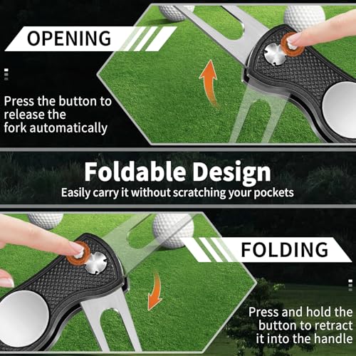 xajie Foldable Magnetic Divot Tool