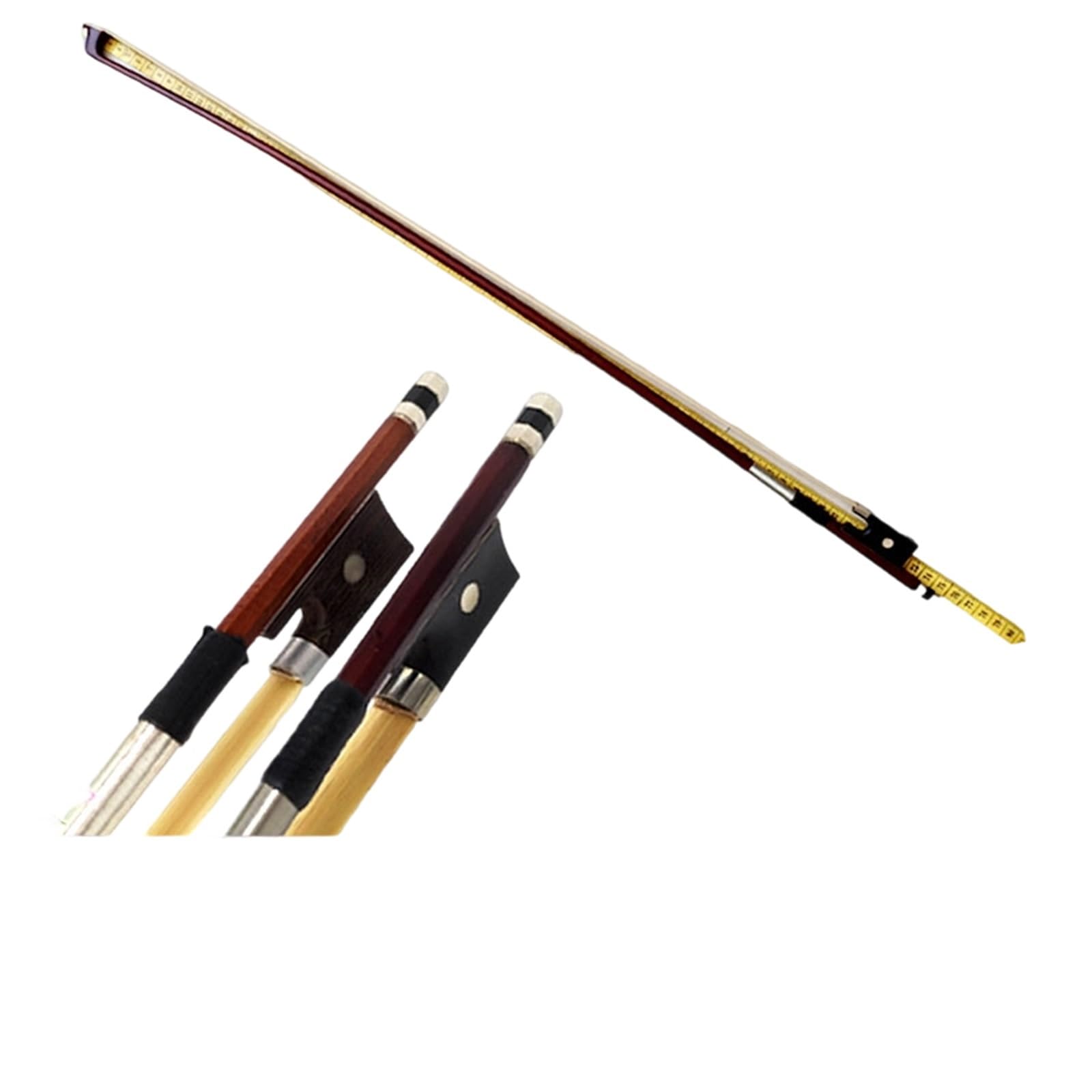 Archetti Per Violino Per Principianti Arco Professionale Ad Alte Prestazioni Con Bacchetta In Crine Di Cavallo E Accessori Per Strumenti Musicali(1-2 Size)