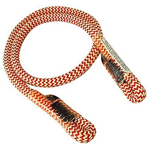 ROPE Logic Ocean 10mm X 30" Eye & Eye Prusik G-Spliced Rope, Red/Tan Cover