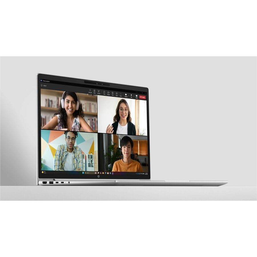 Image of HP ProBook 4 G2a 14 inch Touchscreen Notebook - WUXGA - AMD Ryzen AI 5 Ryzen AI 400 430-16 GB - 512 GB SSD - English Keyboard - Pike Silver - AMD Chip - 1920 x 1200 - Windows 11 Pro - - in-Plane Switchi