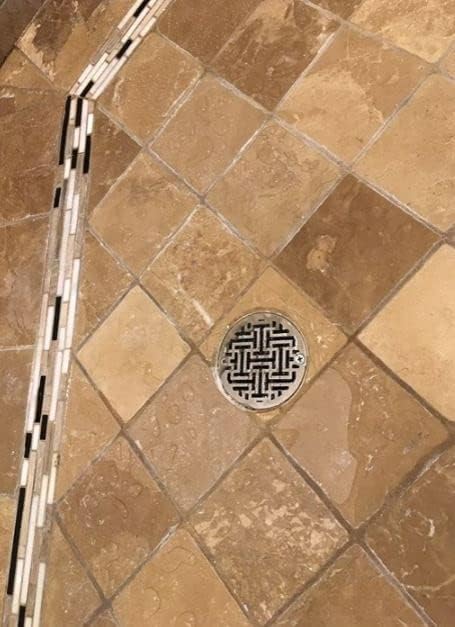 Architecture Sophia | 3.25″ Round Shower Drain Cover, Replacement for Oatey