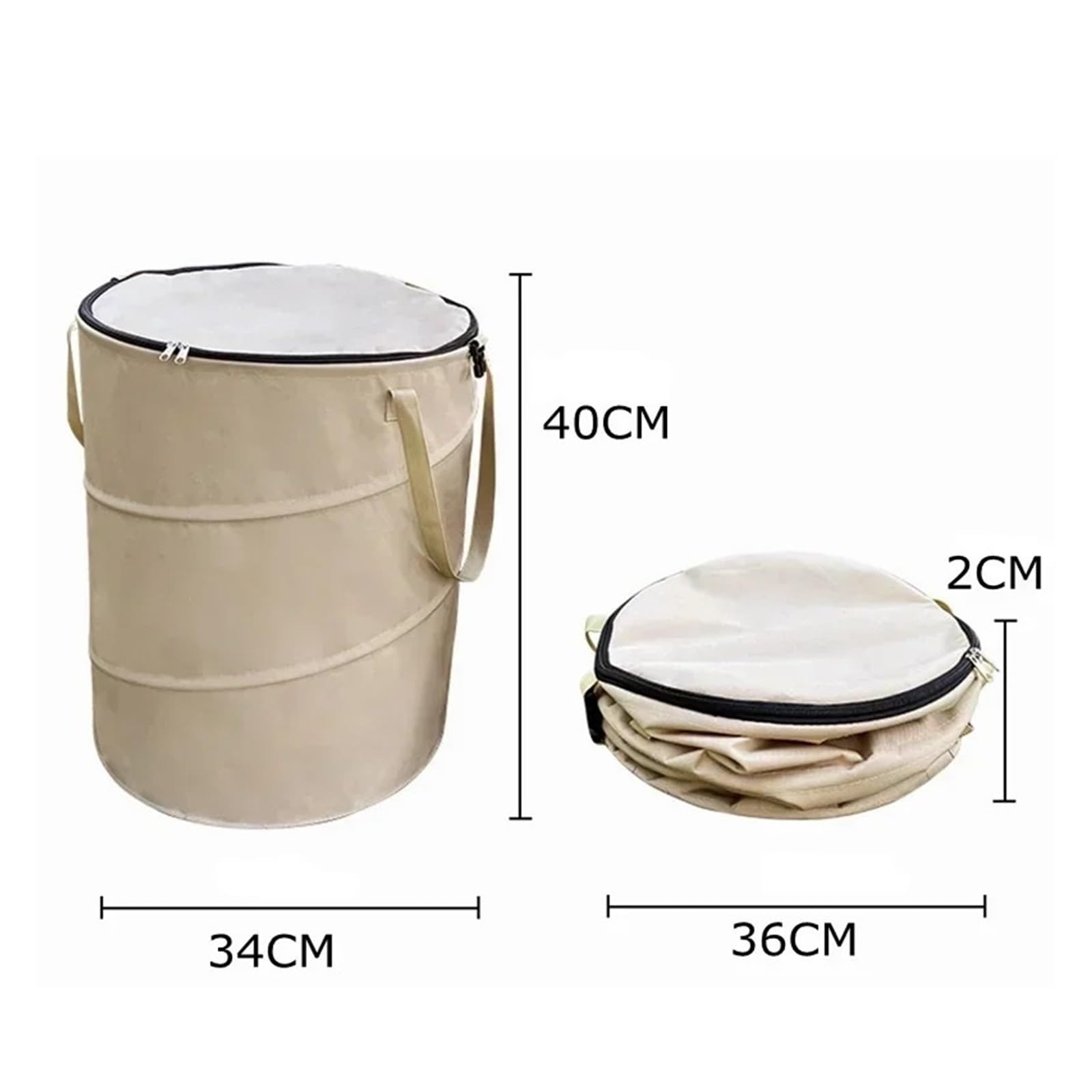 Poubelle Voiture Poubelle Camping en Plein Air Boîte Rangement Multifonctionnelle Pliable Panier À Vêtements Sales Grande Capacité Mini Poubelles Voitures(S- Black)