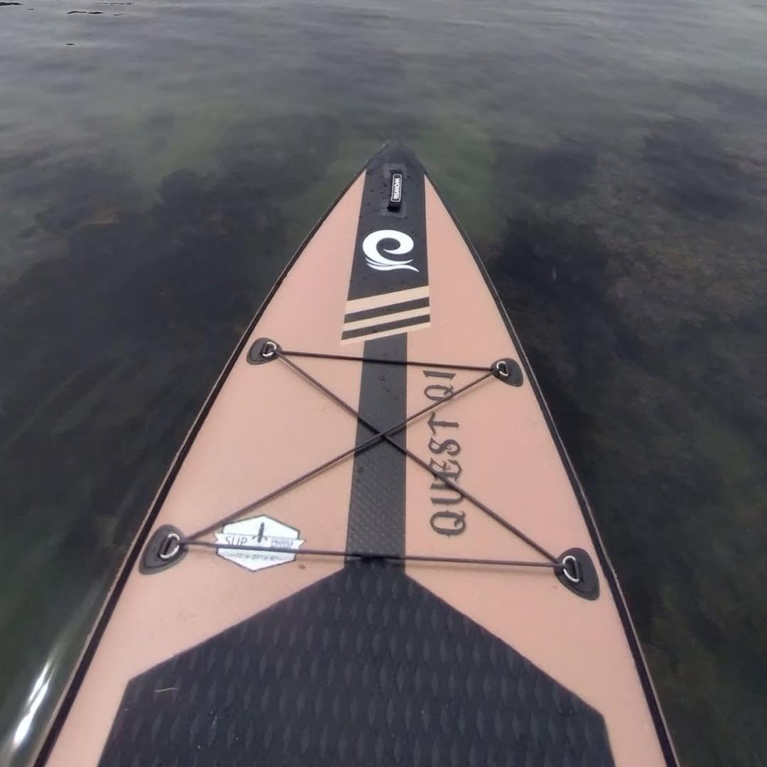 WOWSEA Quest Q1 Stand Up Paddle Board Hinchable, Durable y Estable Niños Sup Tabla Inflable, Sup Hinchable Agradable, Buena Opción para La Enseñanza Acuática y Recreación