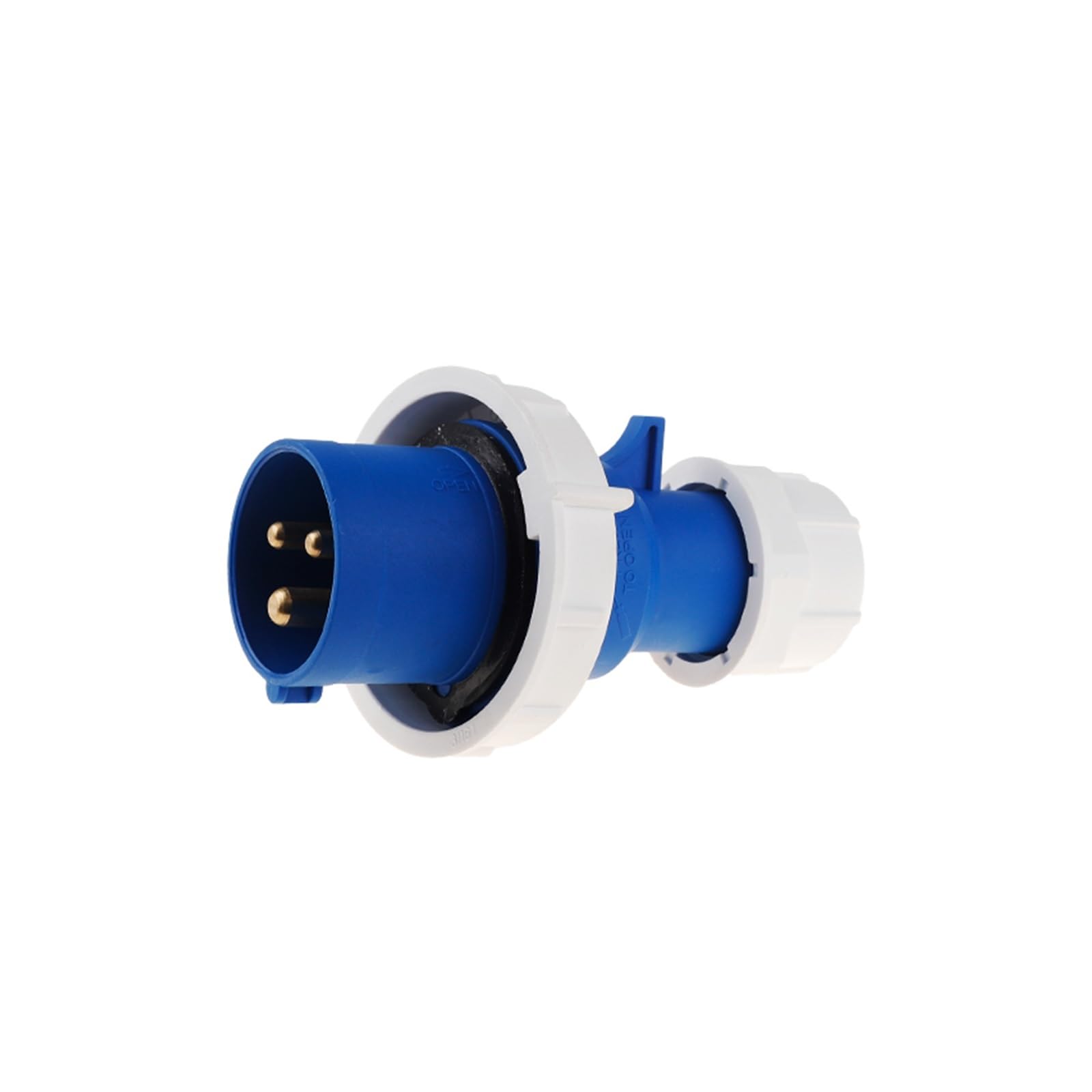1 spina e presa industriali impermeabili - Connettori for impieghi gravosi a 3, 4, 5 nuclei con classificazione IP67 da 16 A/32 A(3 Core 32a Concealed)
