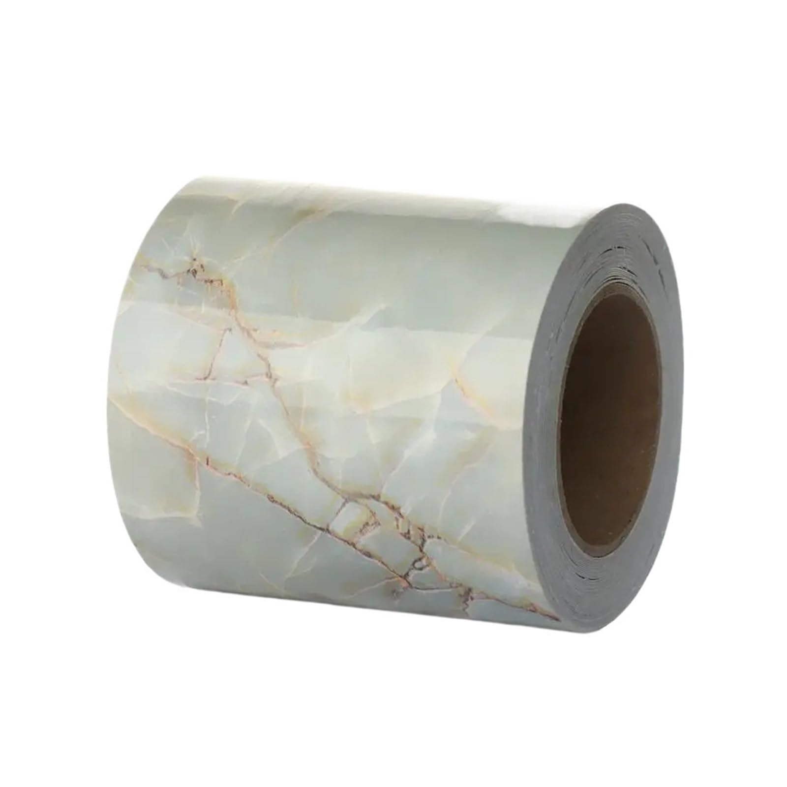 Gsclz White-5Cm X 5M Home Decor Decals Skirting Line Self-Adhesive Waist Wallpaper Marble Baseboard Wall Border Stickers(White-5Cm X 5M)