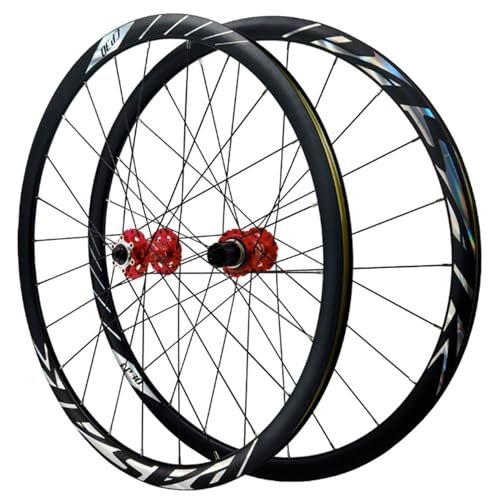 GEIRONV 700C / 29C` fBXNu[L [h]ԃzC[Zbg 24H tg 2 A 4 xAO 30MM _uEH[ A~ 7/8/9/10/11/12 Xs[h(Red)