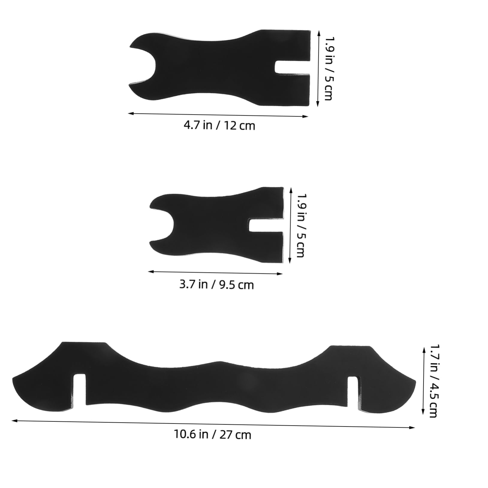 BRIGHTFUFU Multi-use Sword Stand Flutes Ruler Storage Stylish Sword Display Compact Desk Stand Quick Assembly